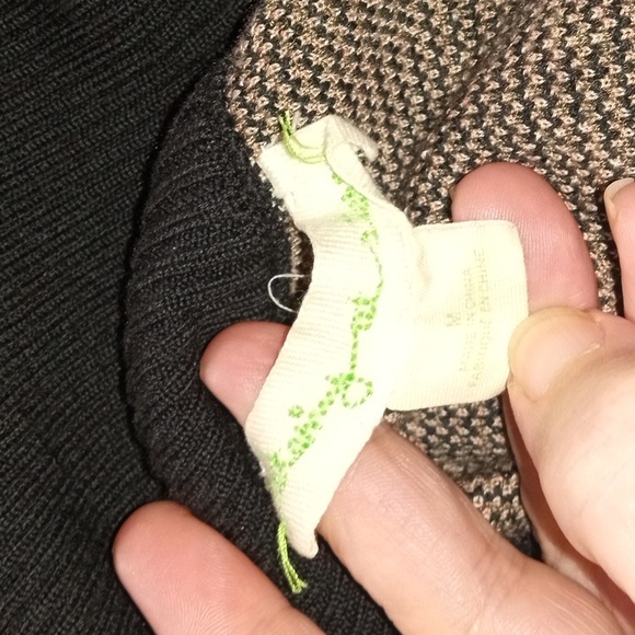 Staring At Stars Black Pink Floral Open Front Cardigan M - Picture 8 of 9